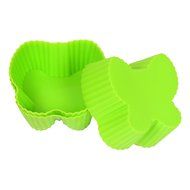 Webake Silicone Baking Cups, Cupcake Liners, Muffin Cups (12-pack, Star) N31