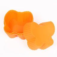 Webake Silicone Baking Cups, Cupcake Liners, Muffin Cups (12-pack, Star) N34