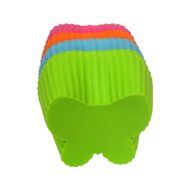 Webake Silicone Baking Cups, Cupcake Liners, Muffin Cups (12-pack, Star) N35