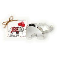 Elephant Cookie and Fondant Cutter - Ann Clark - 5.3 Inches - US Tin Plated Steel