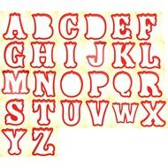 Alphabet Cookie Cutter 26 Pc Set 4 in. This special price is 25% off if purchased individually.
