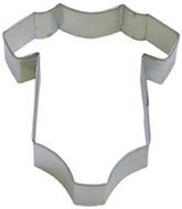 Dress My Cupcake Baby Onesie Cookie Cutter, 4-Inch