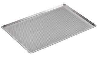 Paderno World Cuisine 23 5/8 Inch by 15 3/4 Inch Flat Perforated Aluminum Baking Sheet