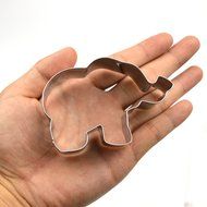 GXHUANG Elephant Cookie Cutter - Stainless Steel, for Anniversary Birthday Christmas New Year Party N5