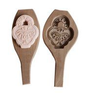 Dessert Baking Molds/Wooden Carving Baking Molds, Baskets(7.5*6*1cm)