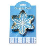 Snowflake Cookie and Fondant Cutter - Ann Clark - 4.4 Inches - US Tin Plated Steel
