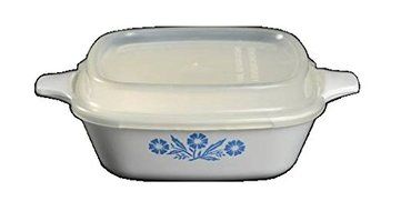 Corning Ware Cornflower Blue Petite Pan w/ Lid ( 1 3/4 Cup ) ( P-41-B )