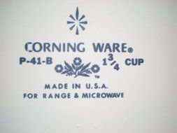 Corning Ware Cornflower Blue Petite Pan w/ Lid ( 1 3/4 Cup ) ( P-41-B ) N2