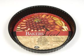 Bakers Select Nonstick Tart Quiche Pan, 10 By 1 1/4 Inch N3