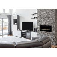 Dimplex Prism 34" Wall Mount Linear Electric Fireplace Insert in Black N2