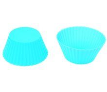 July Sky Silicone Cupcake liners - Non-Stick Reusable Silicone Baking Cups - Mini Muffins Molds (24 Pack,D 2.75in... N4