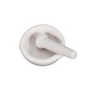 Mixing Porcelain 6ml White Pestle Mortar and Grinding Bowl Set