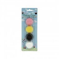 Fu Global Mini Baking Cups Mixed Color Cupcake Wrappers Cupcake Cups Pack of 60