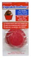 Red Cupcake Baking Cup Liners 32 Count by Cupcake Creations