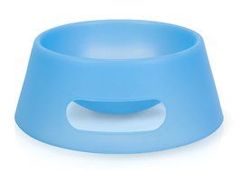SILIPINT Unbreakable Silicone Aqua-Fur Dog Bowl, 1 L N14