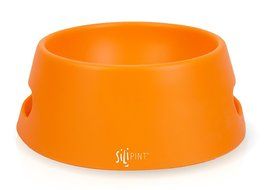 SILIPINT Unbreakable Silicone Aqua-Fur Dog Bowl, 1 L N18