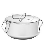 Dansk Kobenstyle Stainless Steel 6-Quart Casserole