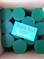 10 Pack - Large Green 60 Dram Pop Top Bottles - Vial Medical Herb Pill Container N4