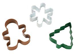 Wilton Holiday Metal Cutter Set of 3
