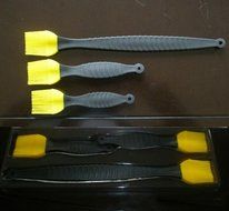 Ecoss Silicone Basting &amp; Pastry Brush&nbsp;Good Grip and Durable Cooking Gadget - Set of 3