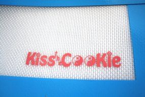 Non-Stick Baking Mat, Kiss the Cookie Design, Silicone Baking Mats (2 Piece Set) - Professional Grade Baking Mats... N4