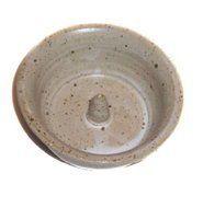 Aunt Chris' Pottery - Hand Made Clay - Individual Apple Baking and Serving Dish - With Molden-In - Fast Baking... N2