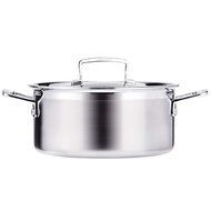 Le Creuset Tri-Ply Stainless Steel 3-Liters Covered Casserole/Stockpot