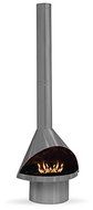 MALM Ventless Fireplace with Aquafire Burner - Amazing Realistic Flameless Technology - Cleaner Burning - Powder...