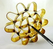 Cookie Press Discs Brass ' DOK JOK ' Original Country Manufacturer Stamp Lotus Flower Mold Springtime Net Weight... N2
