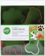 Wilton Metal Cookie Cutters 4/Pkg-Pet Theme