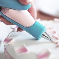 Lily's Gift Pastry Icing Piping Bag Nozzle Tips Fondant Cake Sugar Craft Decor Pen Set N3