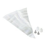 Lily's Gift Pastry Icing Piping Bag Nozzle Tips Fondant Cake Sugar Craft Decor Pen Set N4