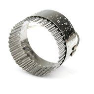 Flyesto 5 Piece Round Biscuit Cutter Set 304 Stainless Steel No Rust with Scalloped Edge For Pastry Donuts Dough... N4
