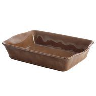 Rachael Ray Cucina Stoneware 9-Inch x 13-Inch Rectangular Baker, Agave Blue N5