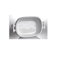 Abigails Casa Bianca Small 1-1/2-Quart Oval Casserole Dish N2