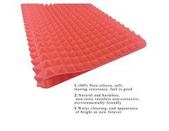 Outdoor Silicone Heat-Resistant BBQ Mat/Baking Mat/Baking sheet - Multipurpose Bakeware/Ovenware/Pyramid Pan/Microwave... N2