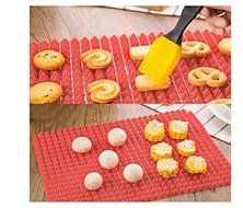 Outdoor Silicone Heat-Resistant BBQ Mat/Baking Mat/Baking sheet - Multipurpose Bakeware/Ovenware/Pyramid Pan/Microwave... N6