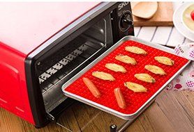 Outdoor Silicone Heat-Resistant BBQ Mat/Baking Mat/Baking sheet - Multipurpose Bakeware/Ovenware/Pyramid Pan/Microwave... N7