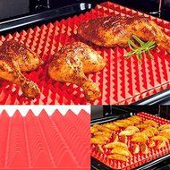 Outdoor Silicone Heat-Resistant BBQ Mat/Baking Mat/Baking sheet - Multipurpose Bakeware/Ovenware/Pyramid Pan/Microwave... N8