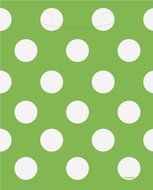 Polka Dot Cupcake Kit for 24, Lime Green N3