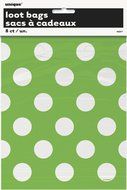 Polka Dot Cupcake Kit for 24, Lime Green N4