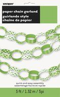 Polka Dot Cupcake Kit for 24, Lime Green N8
