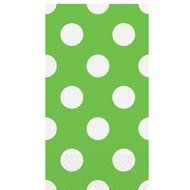 Polka Dot Cupcake Kit for 24, Lime Green N14