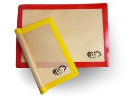 AR&#039;s Kitchen Silicone Baking Mat - Set of 2 (NEW DESIGN) - Premium Grade - Non Stick - Best Professional Baking... N3