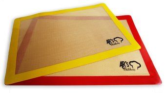 AR&#039;s Kitchen Silicone Baking Mat - Set of 2 (NEW DESIGN) - Premium Grade - Non Stick - Best Professional Baking... N5