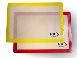 AR&#039;s Kitchen Silicone Baking Mat - Set of 2 (NEW DESIGN) - Premium Grade - Non Stick - Best Professional Baking... N8