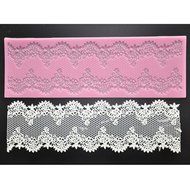 Joinor Baking Supplies Sweet Lace Mat Silicone Mold for Cake Decorating Floral Lace N4
