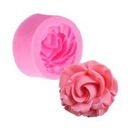 UEETEK 3D Rose Flower Baking Cups Silicone Muffin Cup Cookie Mold Fondant Chocolate Cutter Mould Decorating Tool...