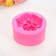 UEETEK 3D Rose Flower Baking Cups Silicone Muffin Cup Cookie Mold Fondant Chocolate Cutter Mould Decorating Tool... N2