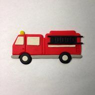 Fire Truck Cookie Cutter Set (4 Inches)